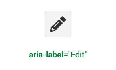 aria-label attribute